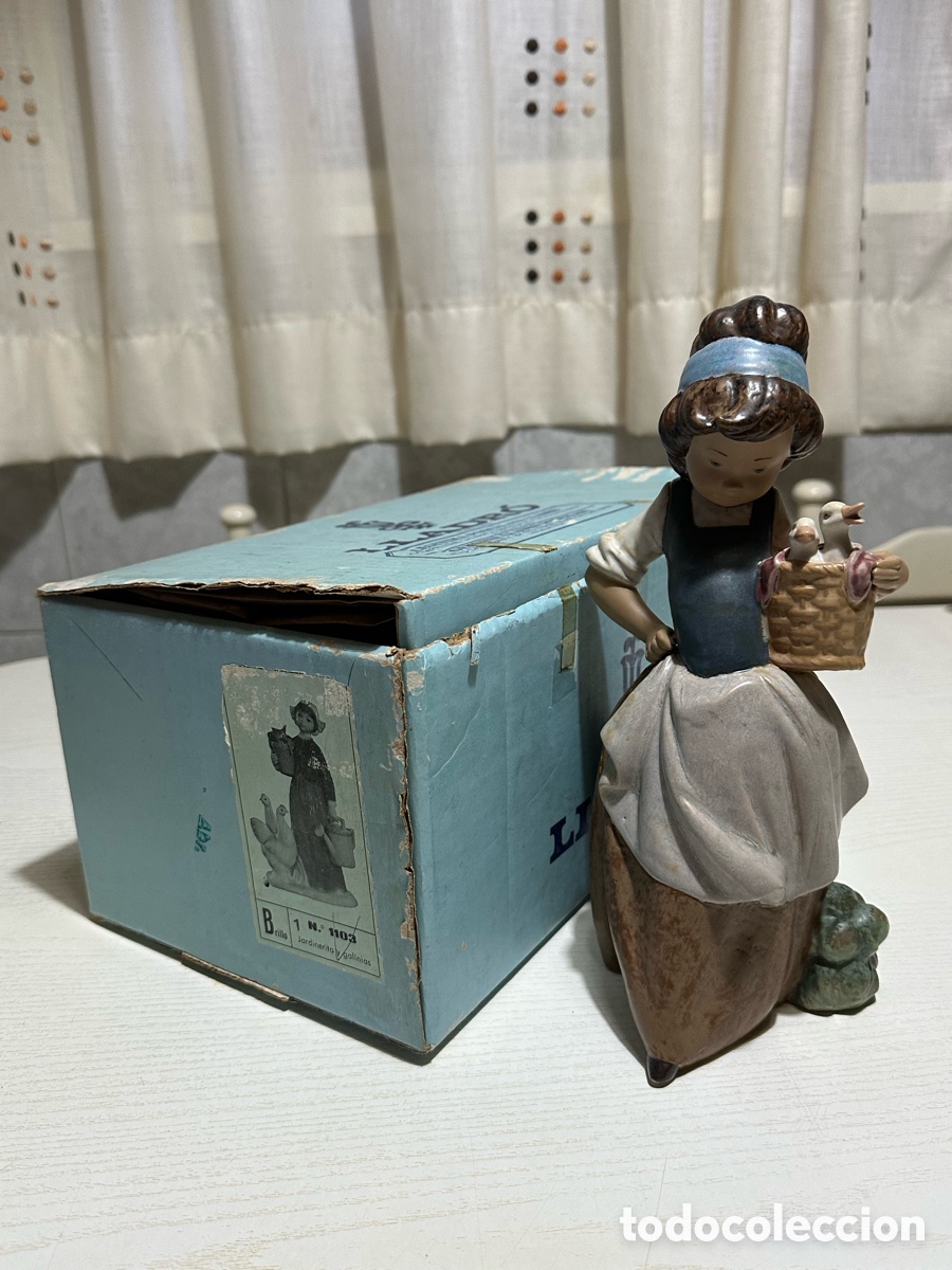 Antig&uuml;edades: REF: 01012113 &ldquo;MARUJITA CON DOS PATOS&rdquo; LLADR&Oacute; - Foto 12