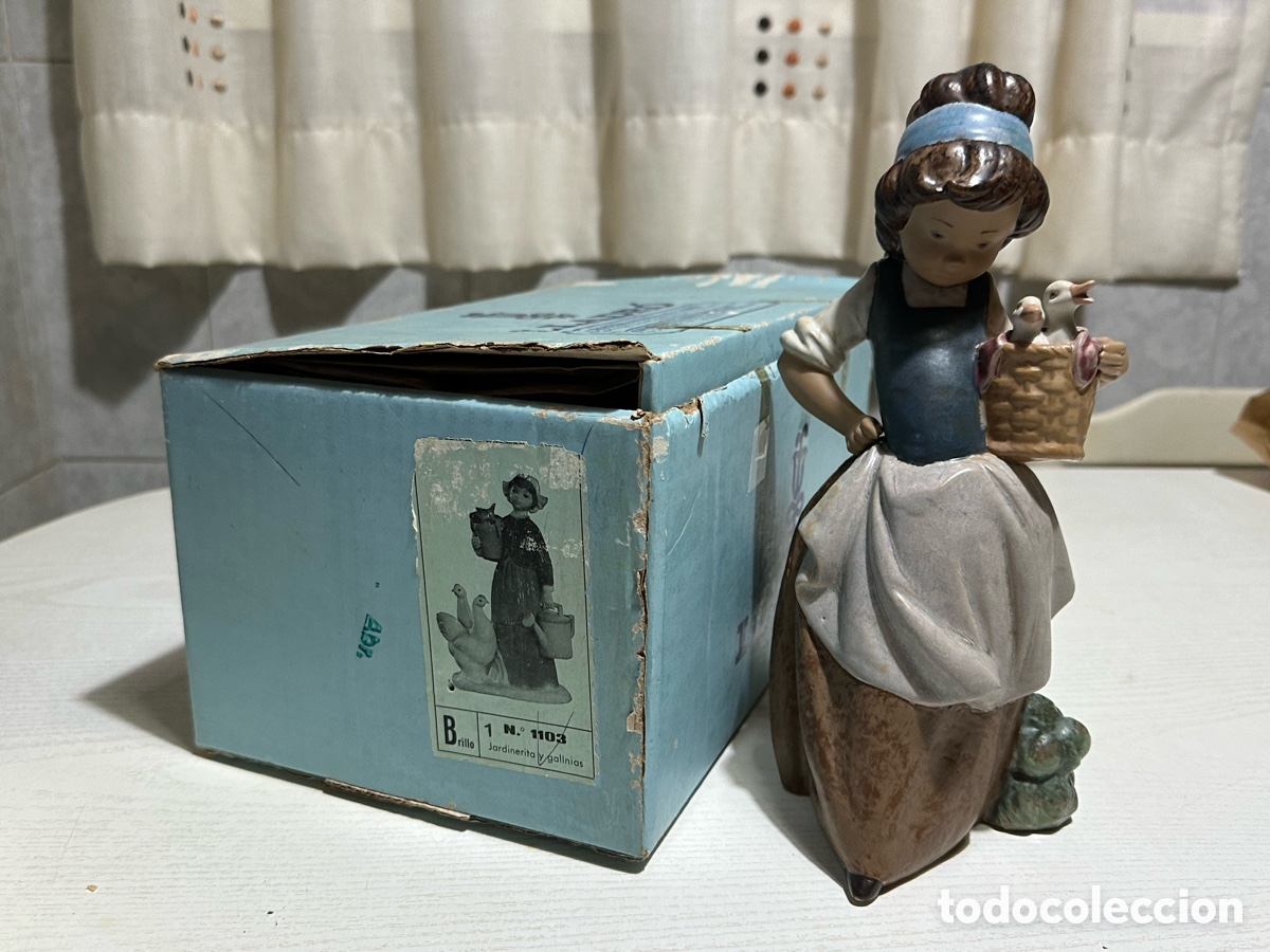 Antig&uuml;edades: REF: 01012113 &ldquo;MARUJITA CON DOS PATOS&rdquo; LLADR&Oacute; - Foto 13