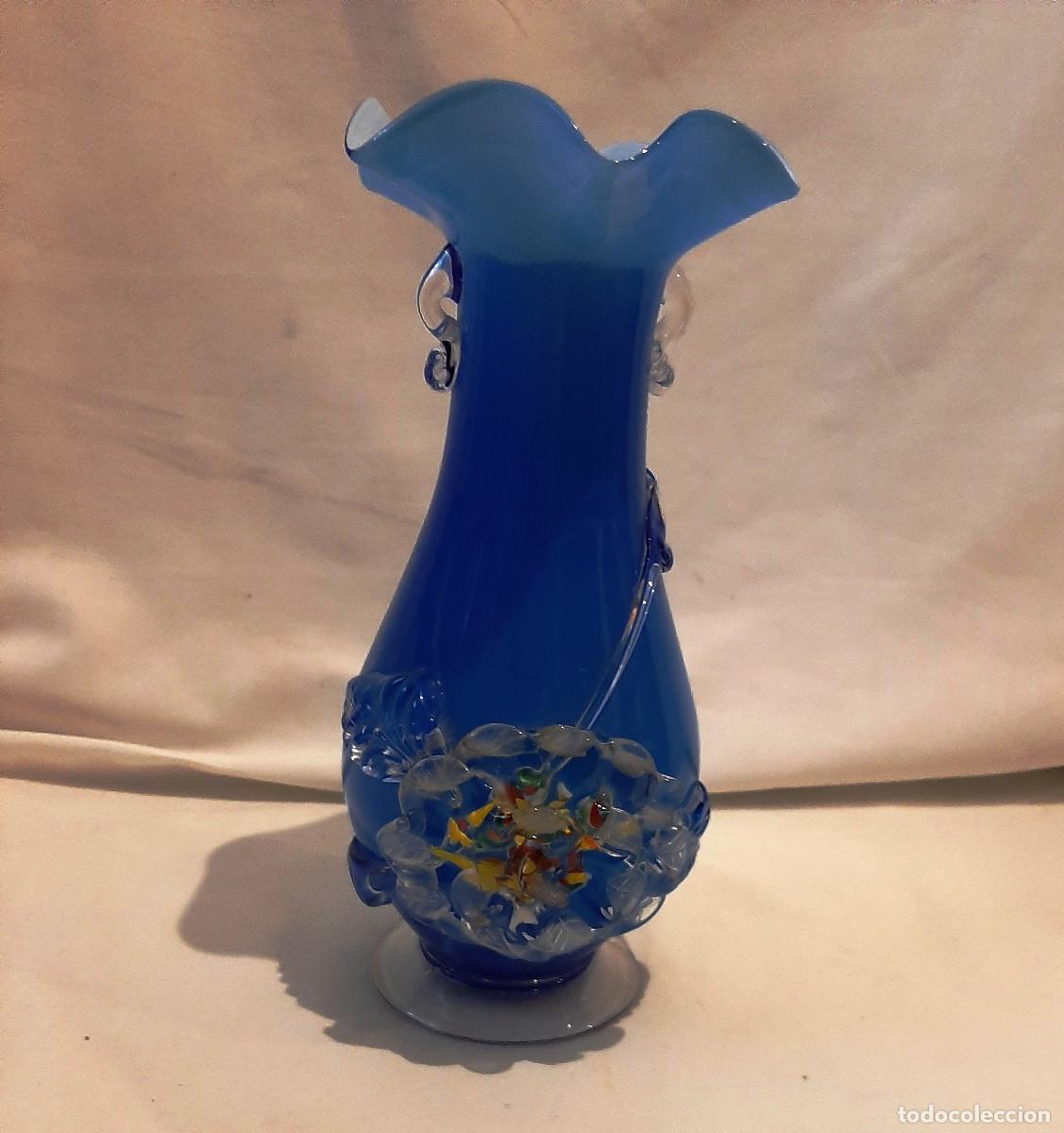 Antig&uuml;edades: Jarr&oacute;n de cristal de Murano - Foto 2