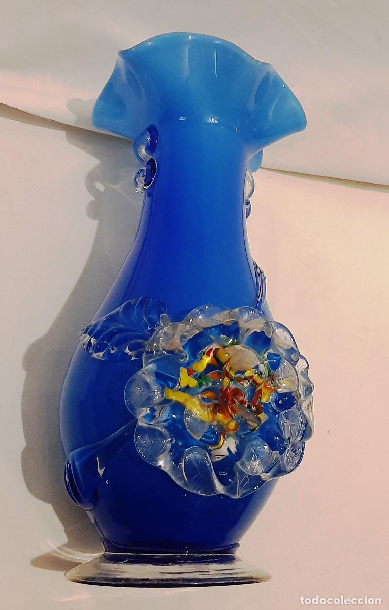 Antig&uuml;edades: Jarr&oacute;n de cristal de Murano - Foto 10