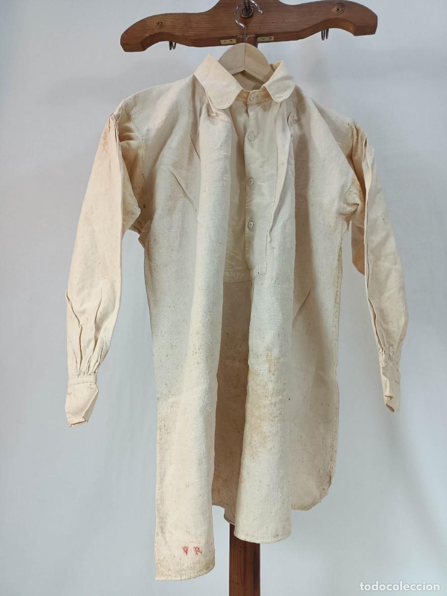 Antig&uuml;edades: ANTIGUA CAMISA DE C&Aacute;&Ntilde;AMO - Foto 1