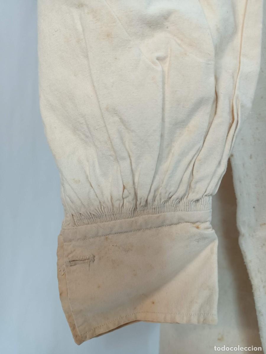 Antig&uuml;edades: ANTIGUA CAMISA DE C&Aacute;&Ntilde;AMO - Foto 3