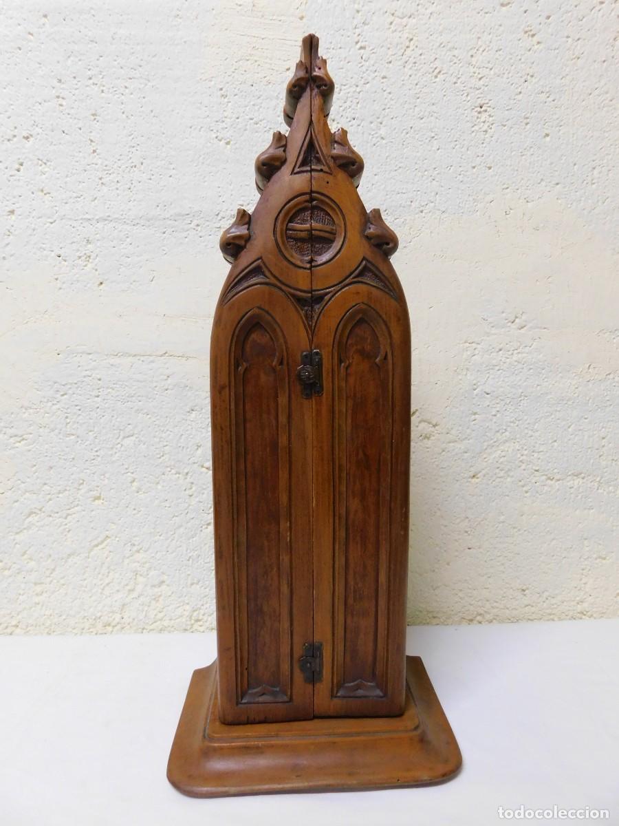 Antig&uuml;edades: VIRGEN DE BRONCE Y ESMALTE - JOAN MAYN&Eacute; - Foto 7
