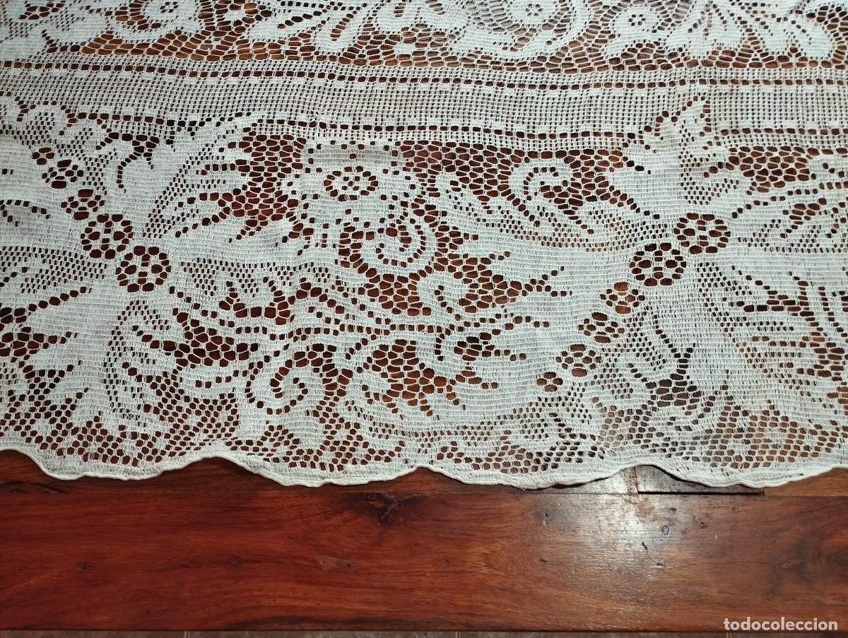 Antig&uuml;edades: CORTINAS DE ENCAJE DE MALLA - Foto 12
