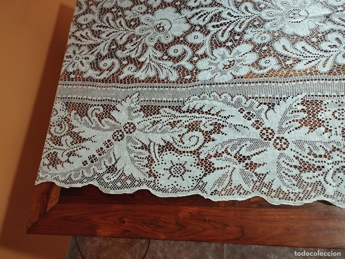 Antig&uuml;edades: CORTINAS DE ENCAJE DE MALLA - Foto 13