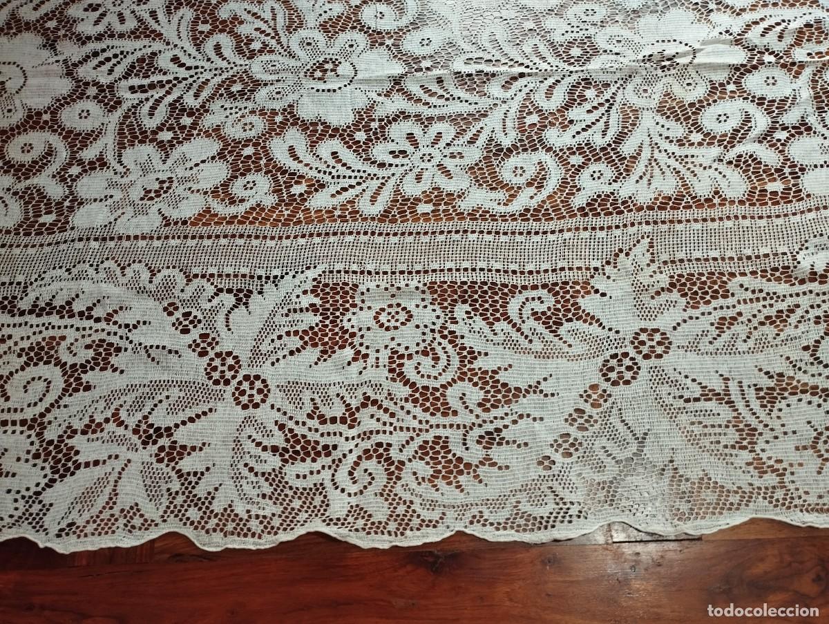 Antig&uuml;edades: CORTINAS DE ENCAJE DE MALLA - Foto 14