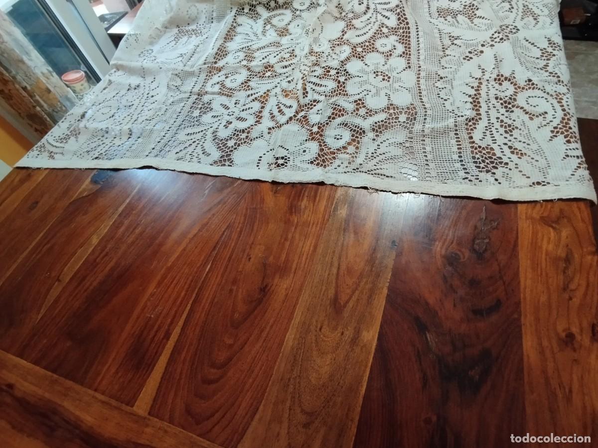 Antig&uuml;edades: CORTINAS DE ENCAJE DE MALLA - Foto 20