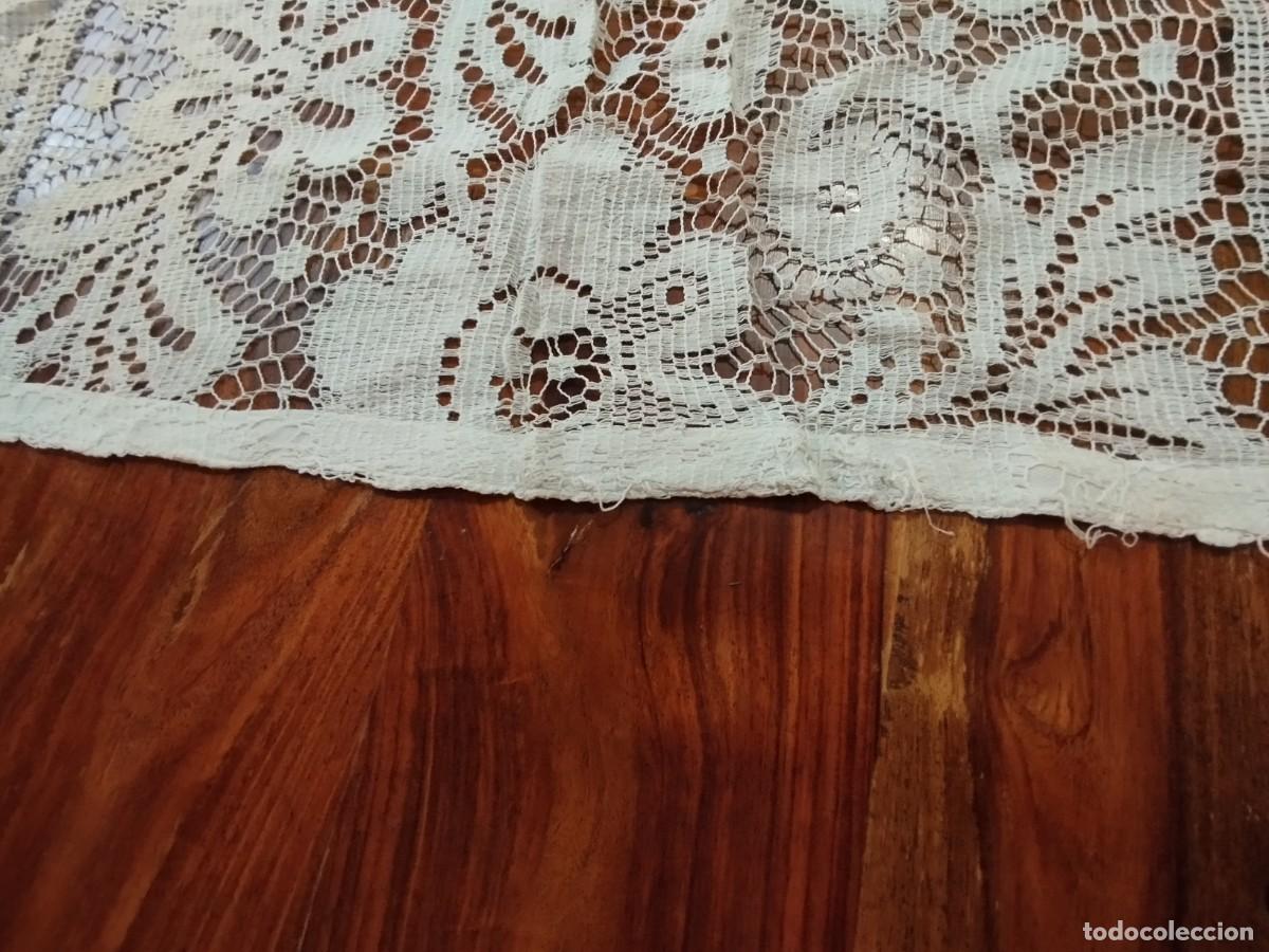 Antig&uuml;edades: CORTINAS DE ENCAJE DE MALLA - Foto 21