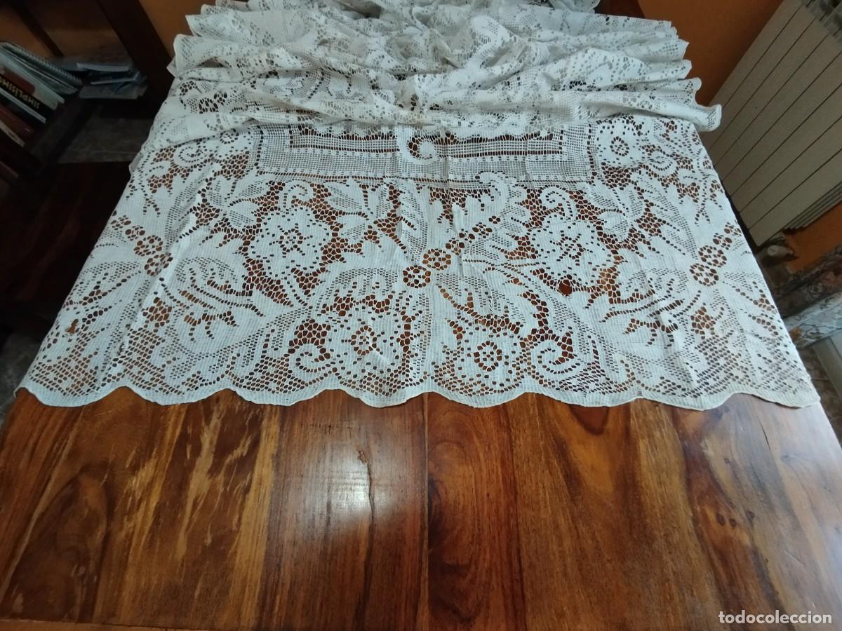 Antig&uuml;edades: CORTINAS DE ENCAJE DE MALLA - Foto 25