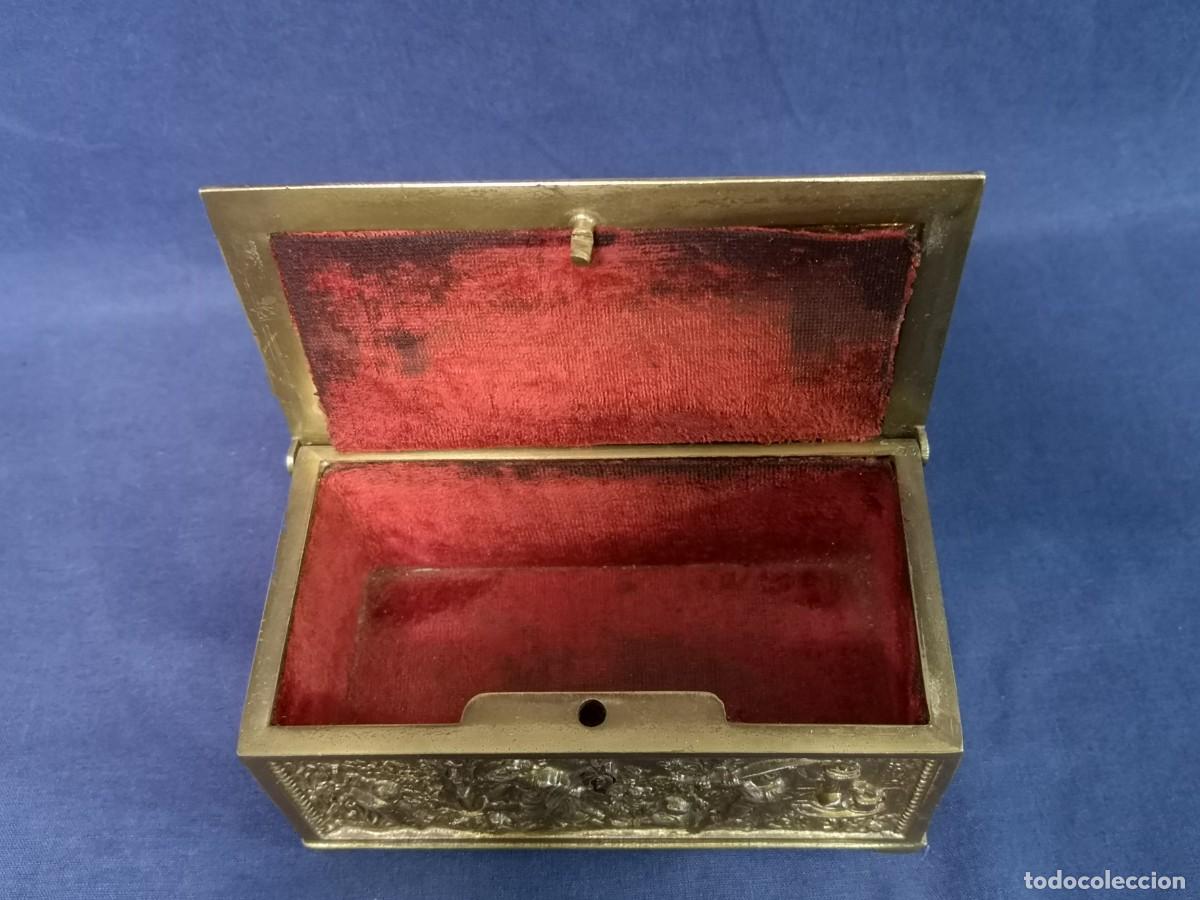 Antig&uuml;edades: CAJA DE BRONCE FRANCESA - Foto 7