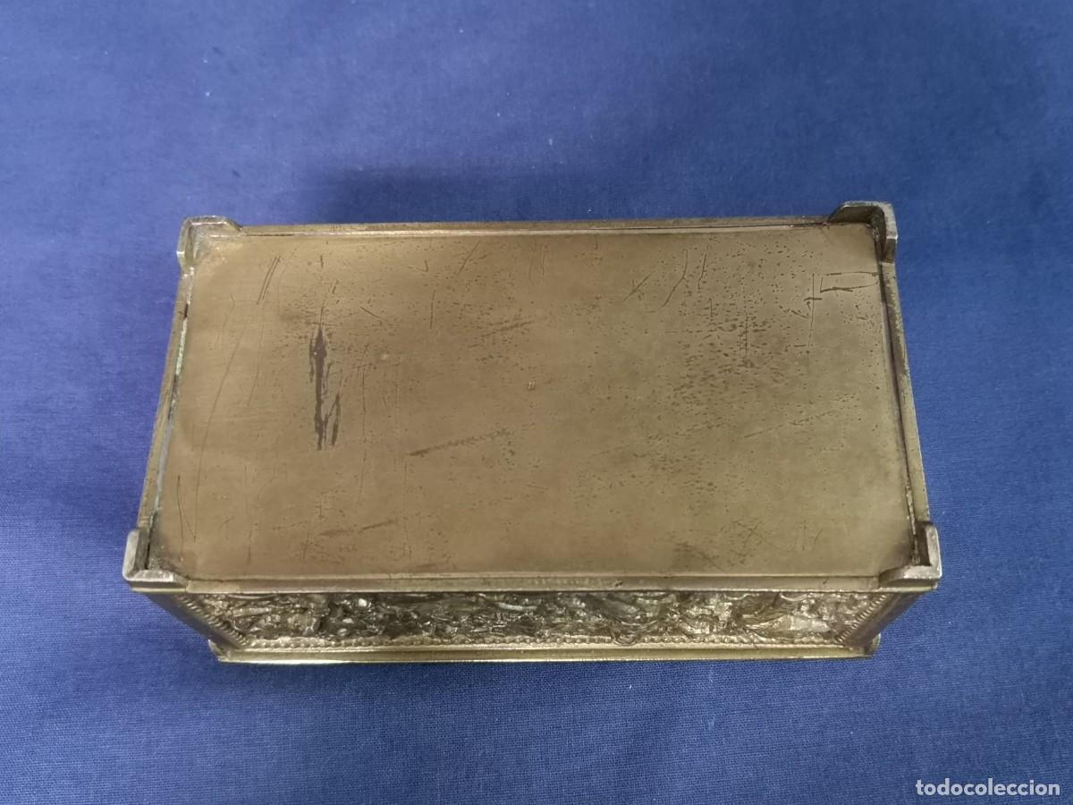 Antig&uuml;edades: CAJA DE BRONCE FRANCESA - Foto 8