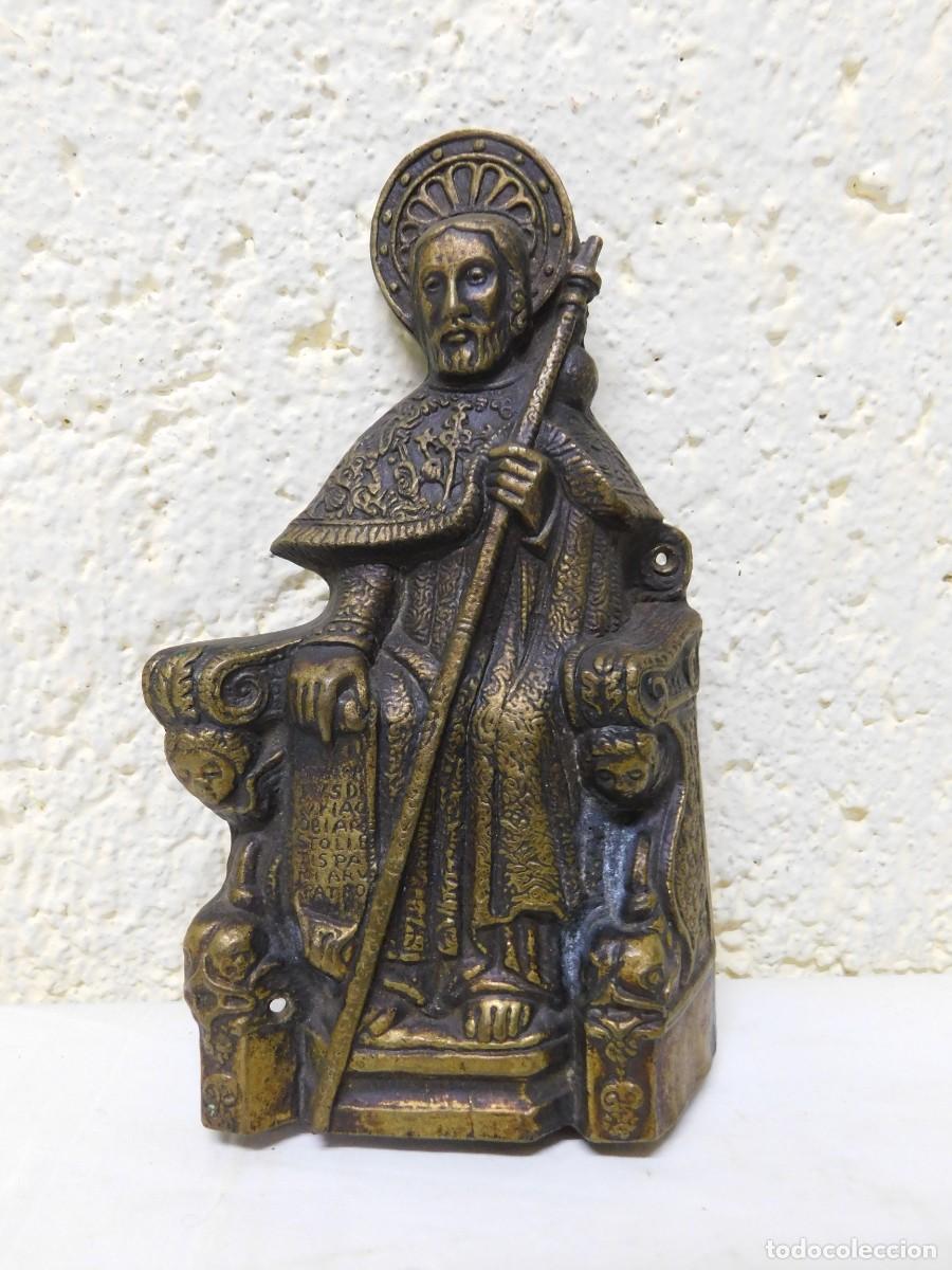 Antig&uuml;edades: RELIEVE RELIGIOSO DE BRONCE - JOAN MAYN&Eacute; - Foto 1