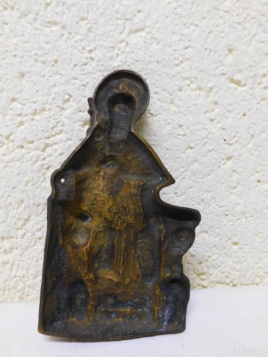 Antig&uuml;edades: RELIEVE RELIGIOSO DE BRONCE - JOAN MAYN&Eacute; - Foto 5