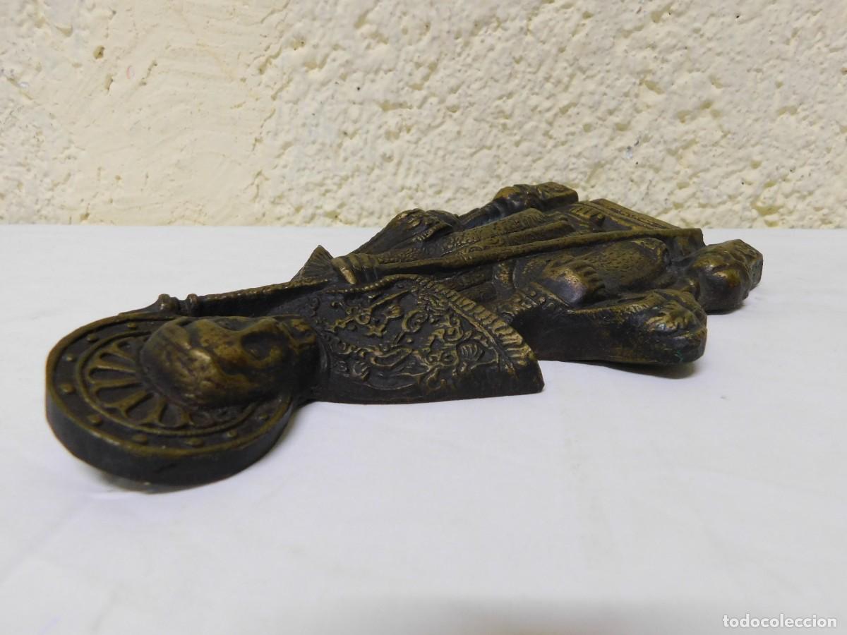 Antig&uuml;edades: RELIEVE RELIGIOSO DE BRONCE - JOAN MAYN&Eacute; - Foto 6