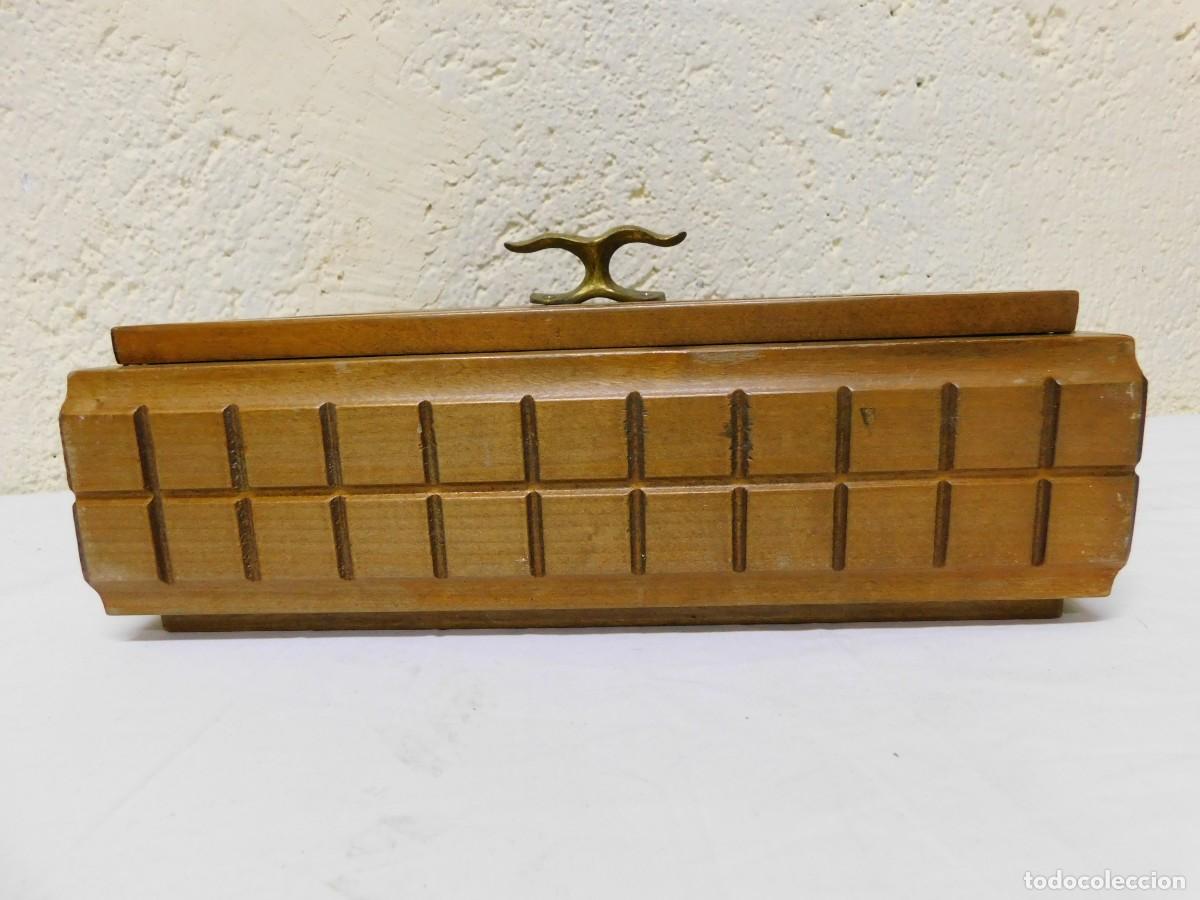 Antig&uuml;edades: CAJA EN MADERA, BRONCE Y ESMALTE - JOAN MAYN&Eacute; - Foto 5