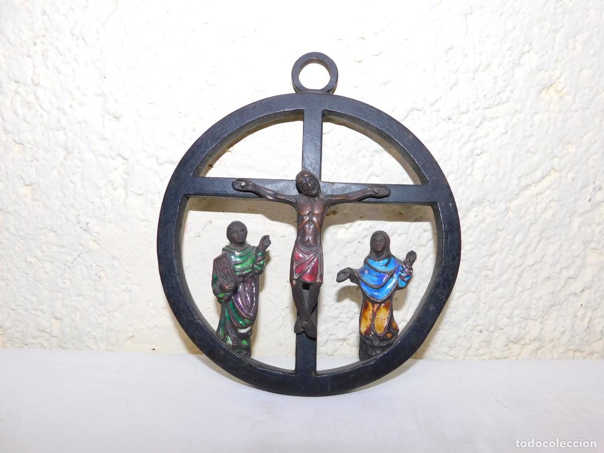 Antig&uuml;edades: BRONCE Y ESMALTE RELIGIOSO - JOAN MAYN&Eacute; - Foto 1
