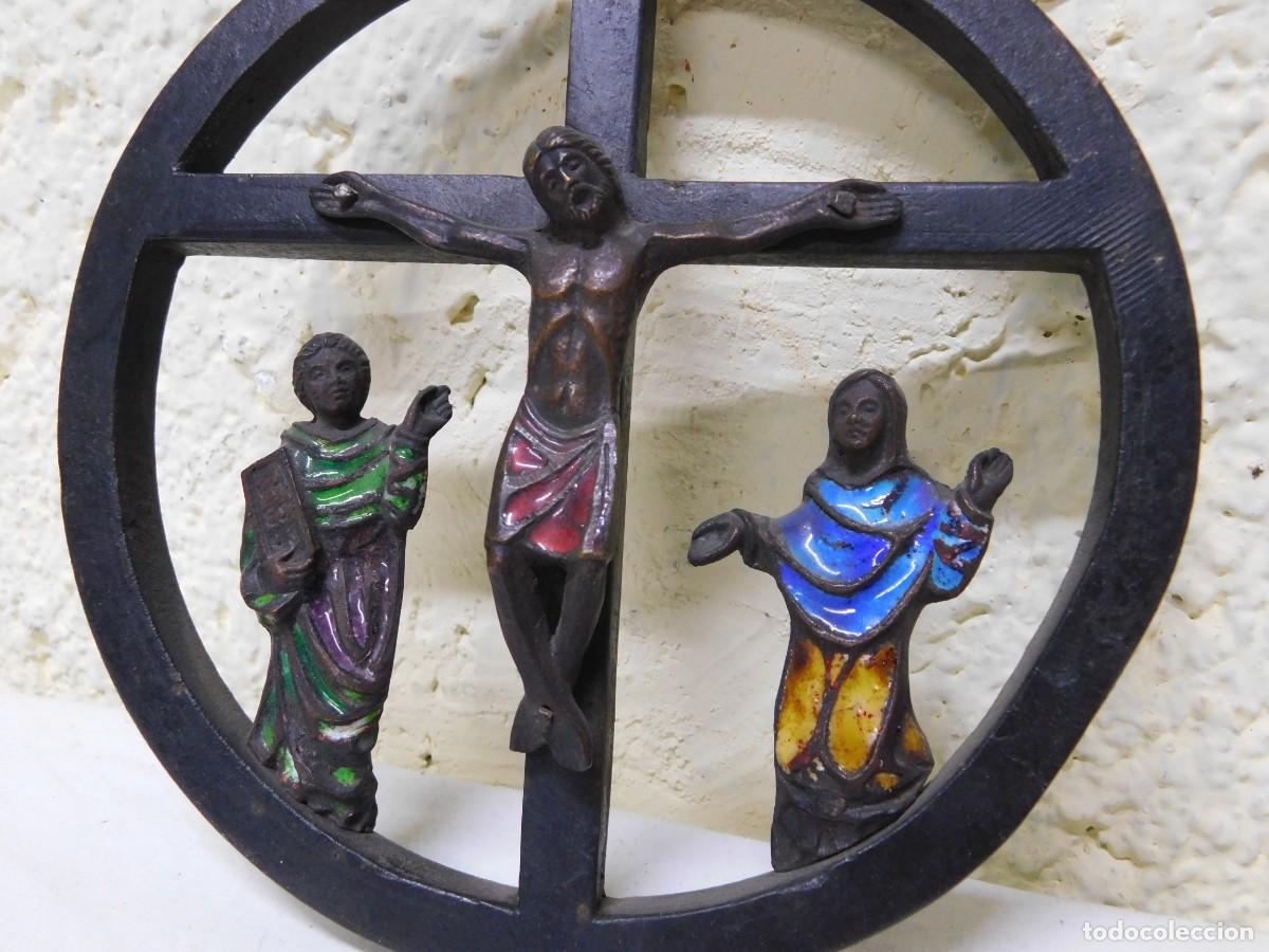 Antig&uuml;edades: BRONCE Y ESMALTE RELIGIOSO - JOAN MAYN&Eacute; - Foto 6