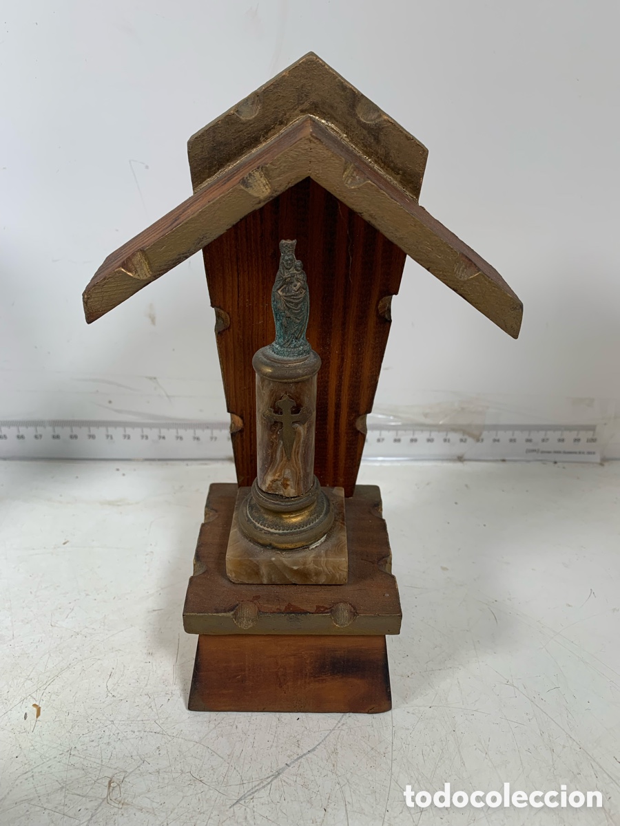 Antig&uuml;edades: 01_ Altar con Virgen del Pilar - Foto 2