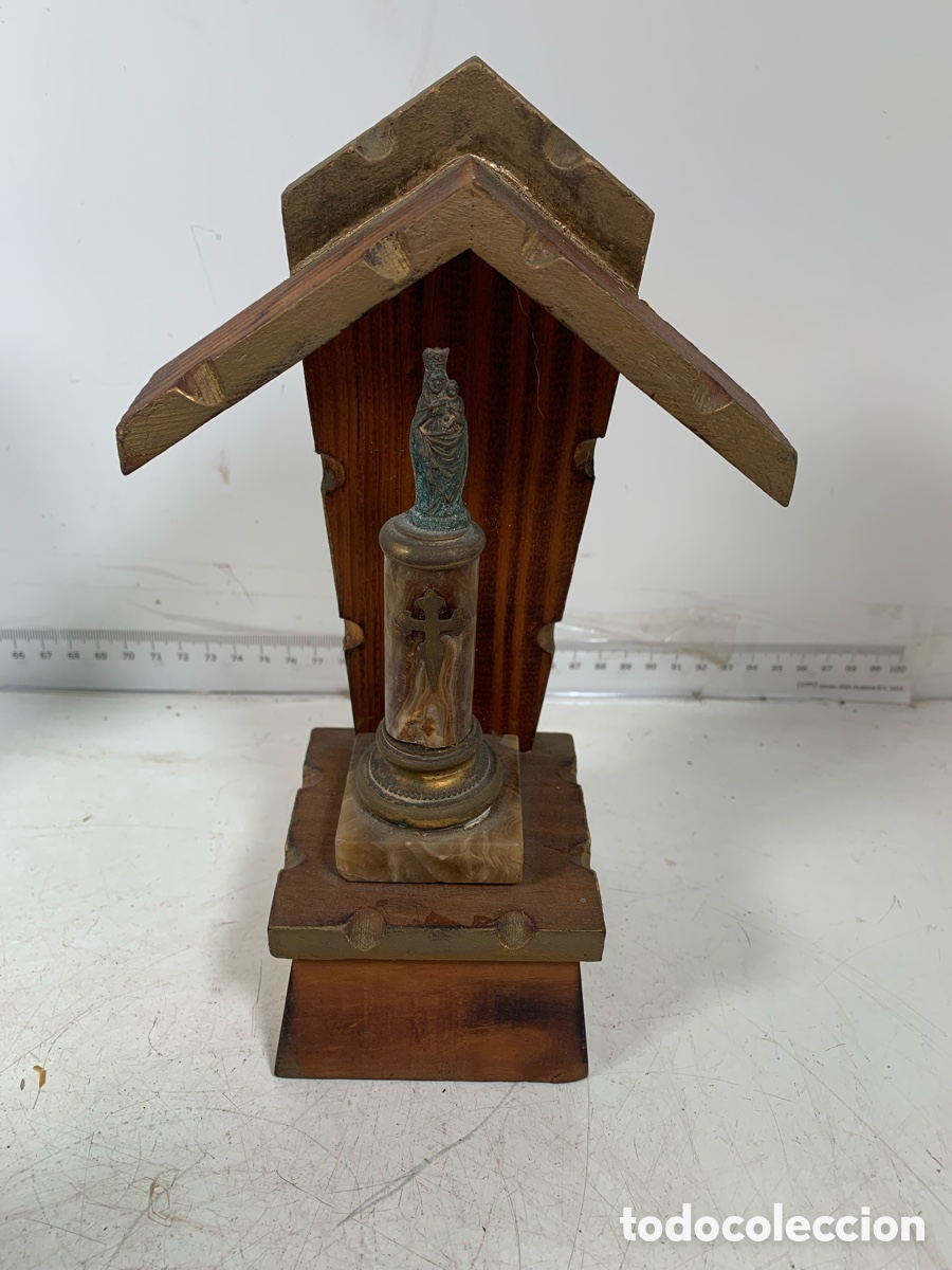 Antig&uuml;edades: 01_ Altar con Virgen del Pilar - Foto 1
