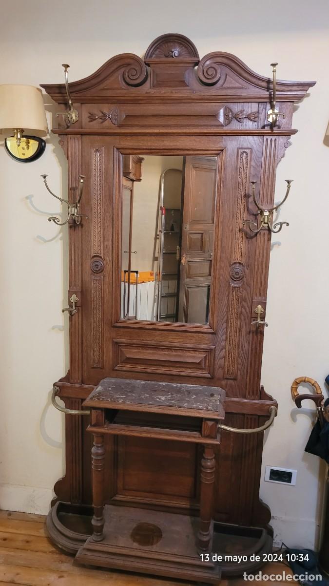 Antig&uuml;edades: Perchero antiguo entrada - Foto 1