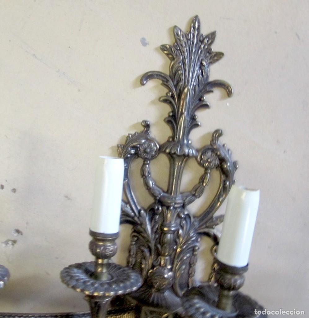 Antig&uuml;edades: Aplique de bronce de 6 luces, estilo LXVI - Foto 3