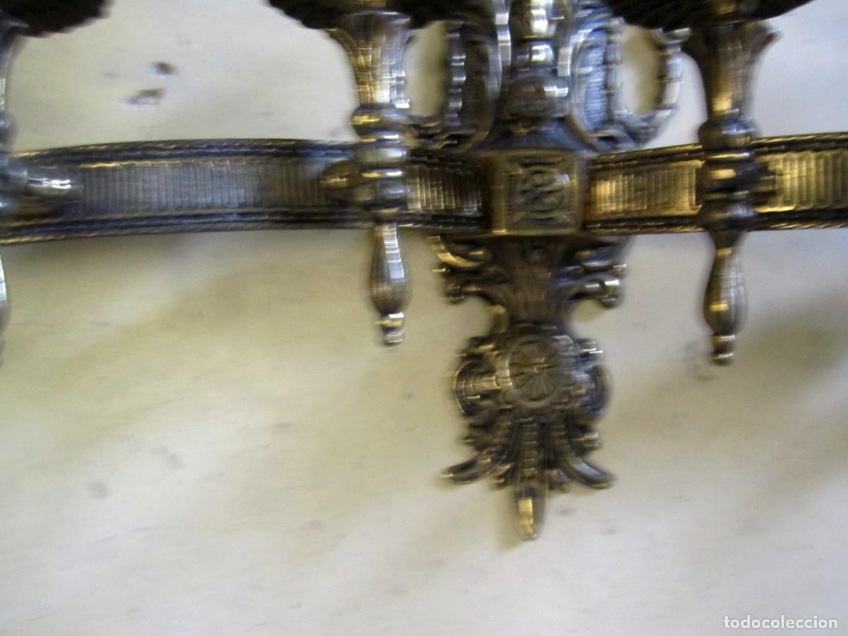 Antig&uuml;edades: Aplique de bronce de 6 luces, estilo LXVI - Foto 5