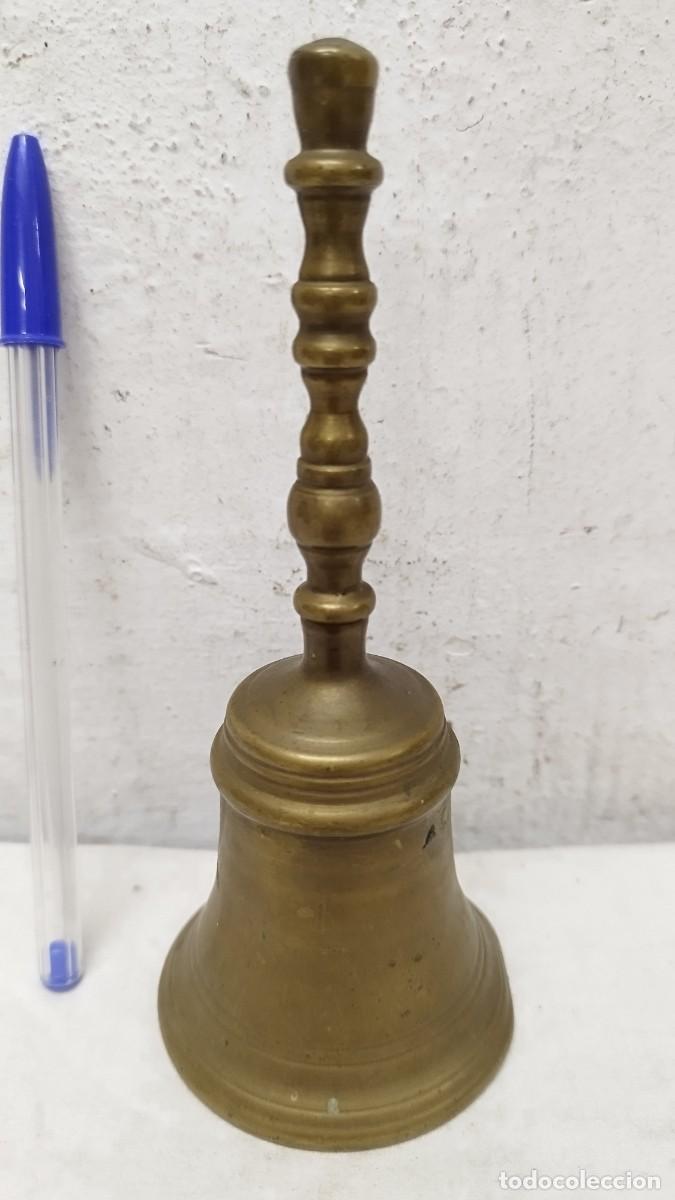 Antig&uuml;edades: Antigua campana de bronce - Foto 2