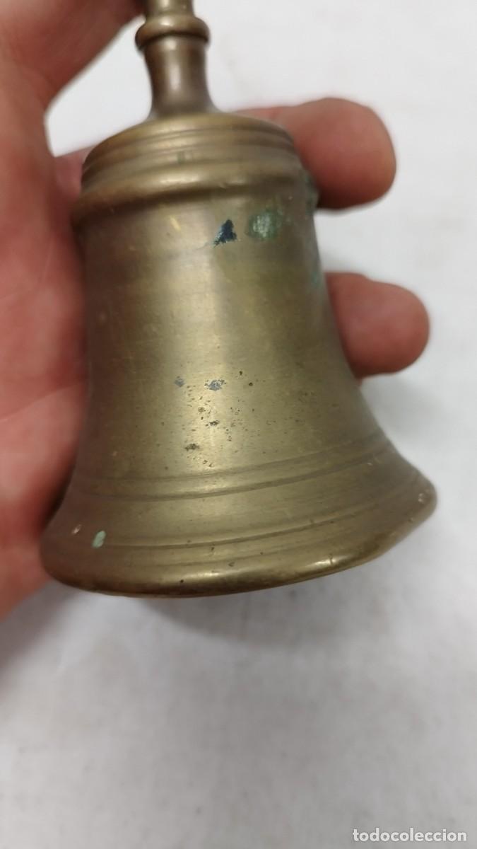 Antig&uuml;edades: Antigua campana de bronce - Foto 4