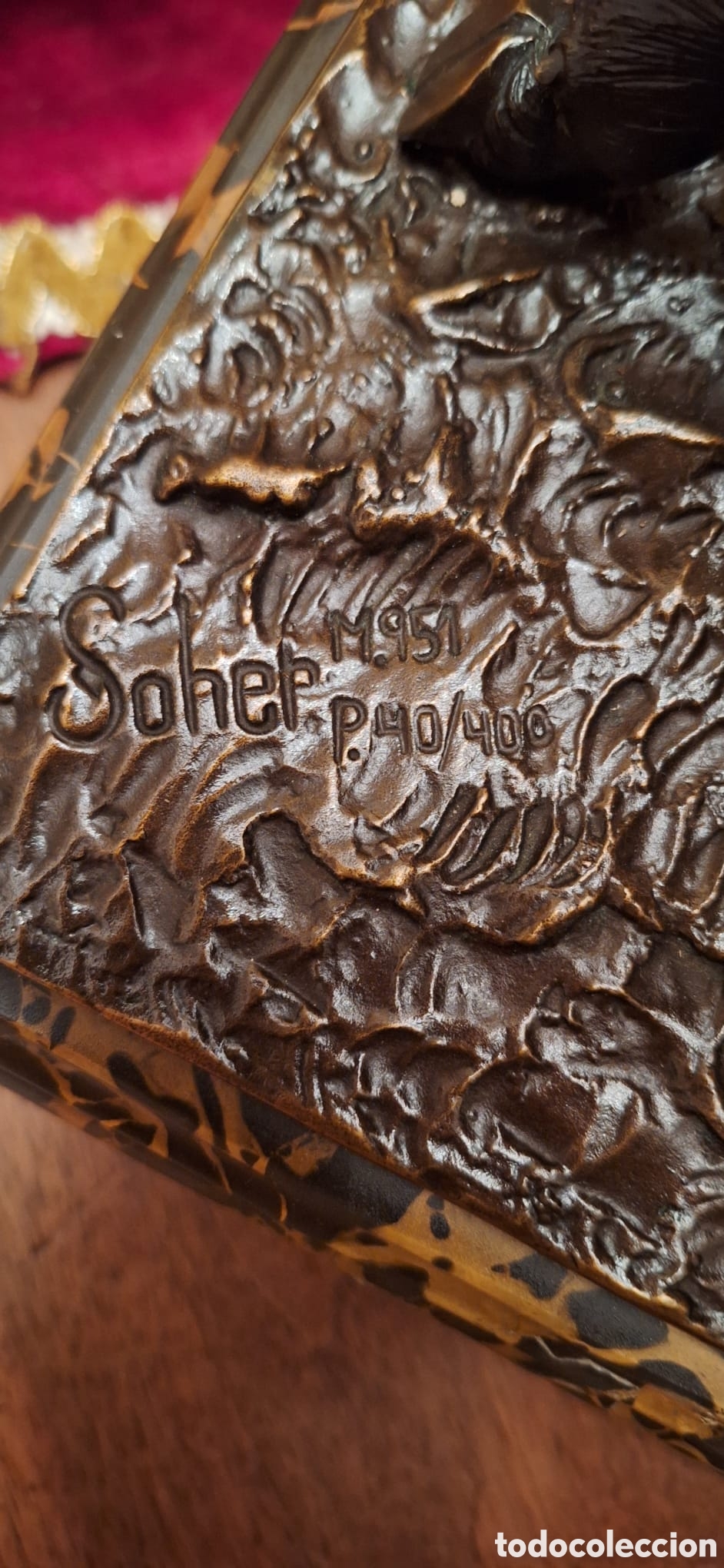 Antig&uuml;edades: Toro de bronce de Shoer - Foto 6
