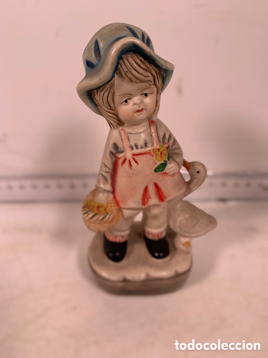 Antig&uuml;edades: 01_ Antigua figura biscuit - Foto 1