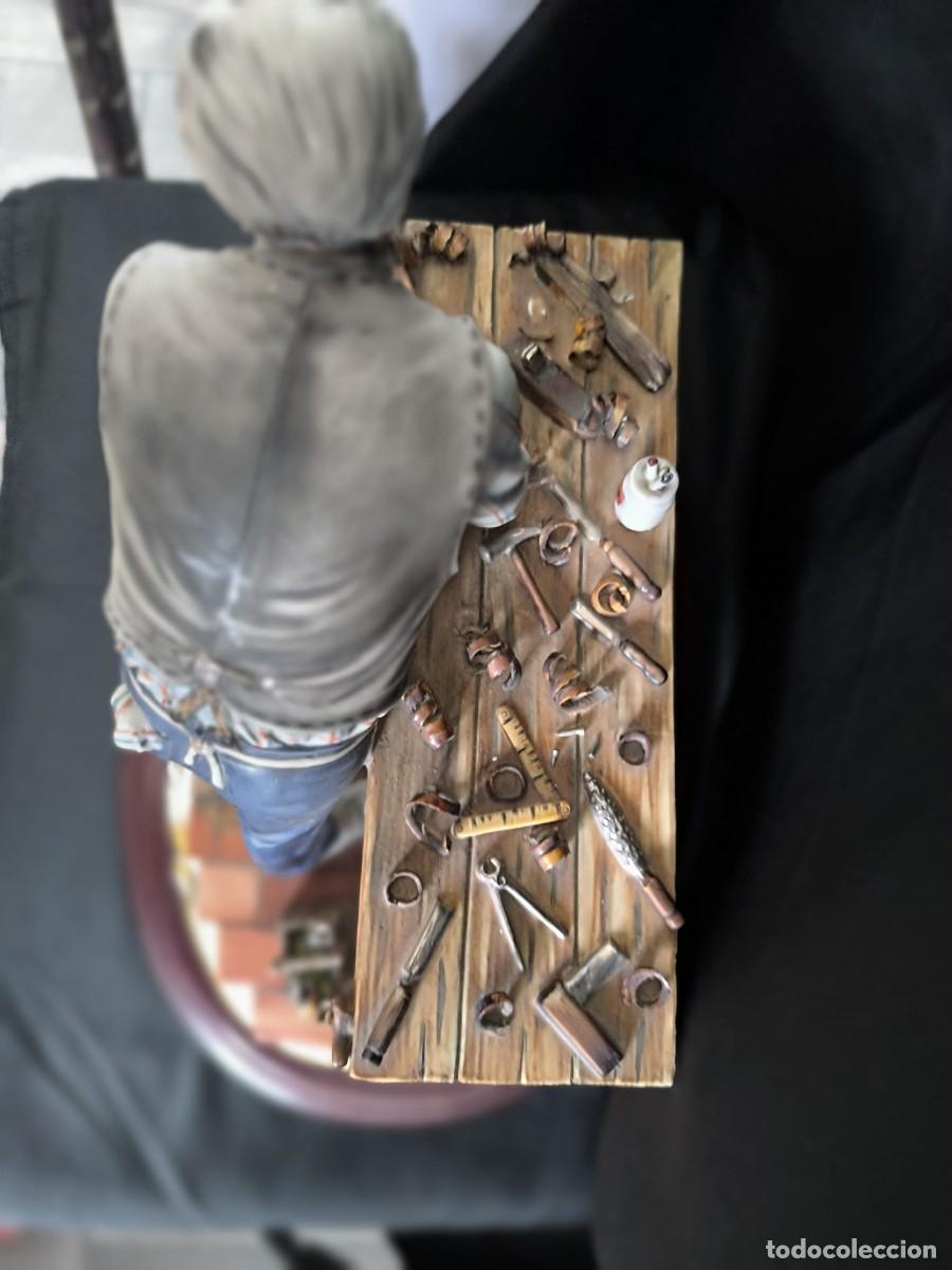 Antig&uuml;edades: figura carpintero capodimonte - Foto 7