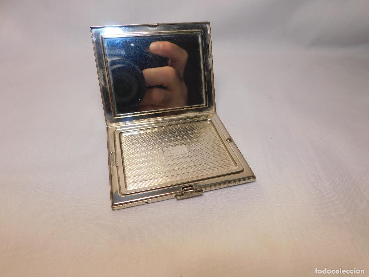 Antig&uuml;edades: Polvera Elgin U.S.A. interior plata Sterling - Foto 2