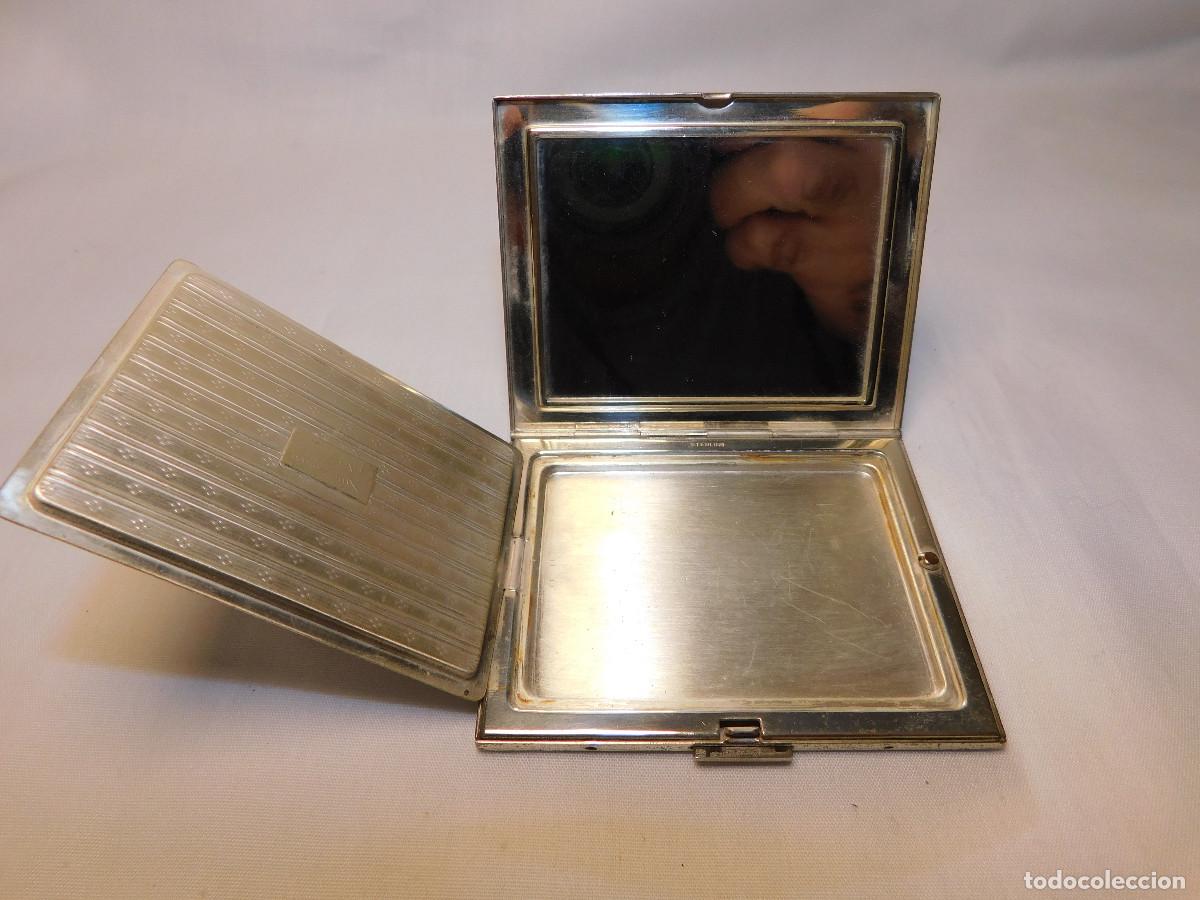 Antig&uuml;edades: Polvera Elgin U.S.A. interior plata Sterling - Foto 5