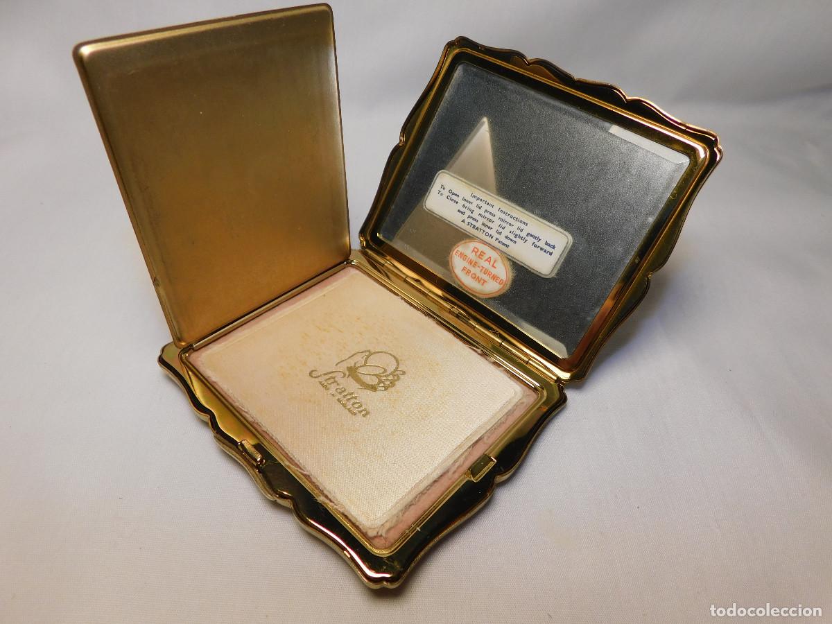 Antig&uuml;edades: Polvera Straton Inglesa Impecable C.1950 - Foto 6