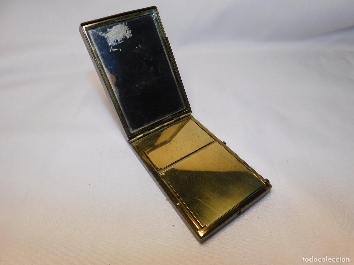 Antig&uuml;edades: Polvera cigarrera esmaltada - Foto 3