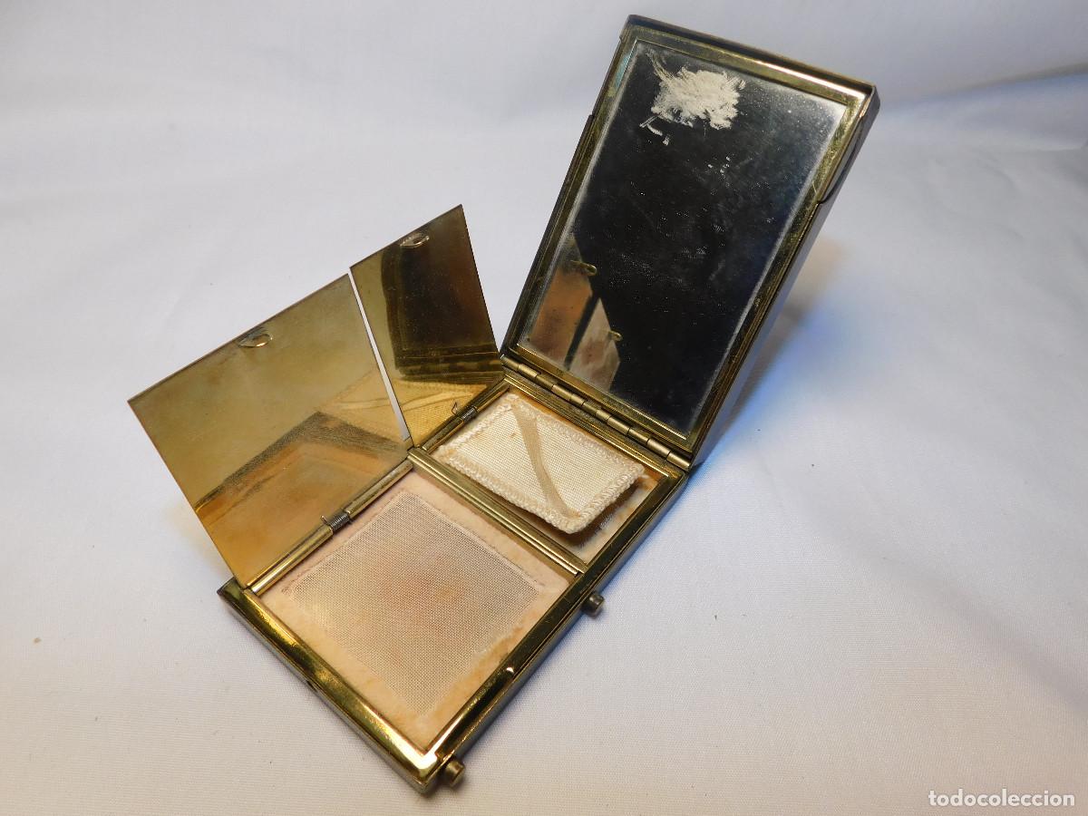 Antig&uuml;edades: Polvera cigarrera esmaltada - Foto 4