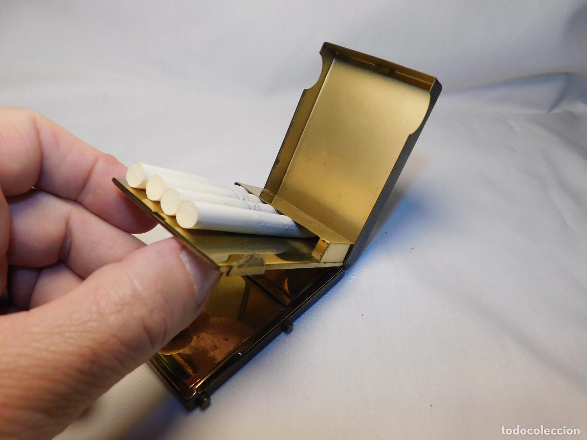 Antig&uuml;edades: Polvera cigarrera esmaltada - Foto 5