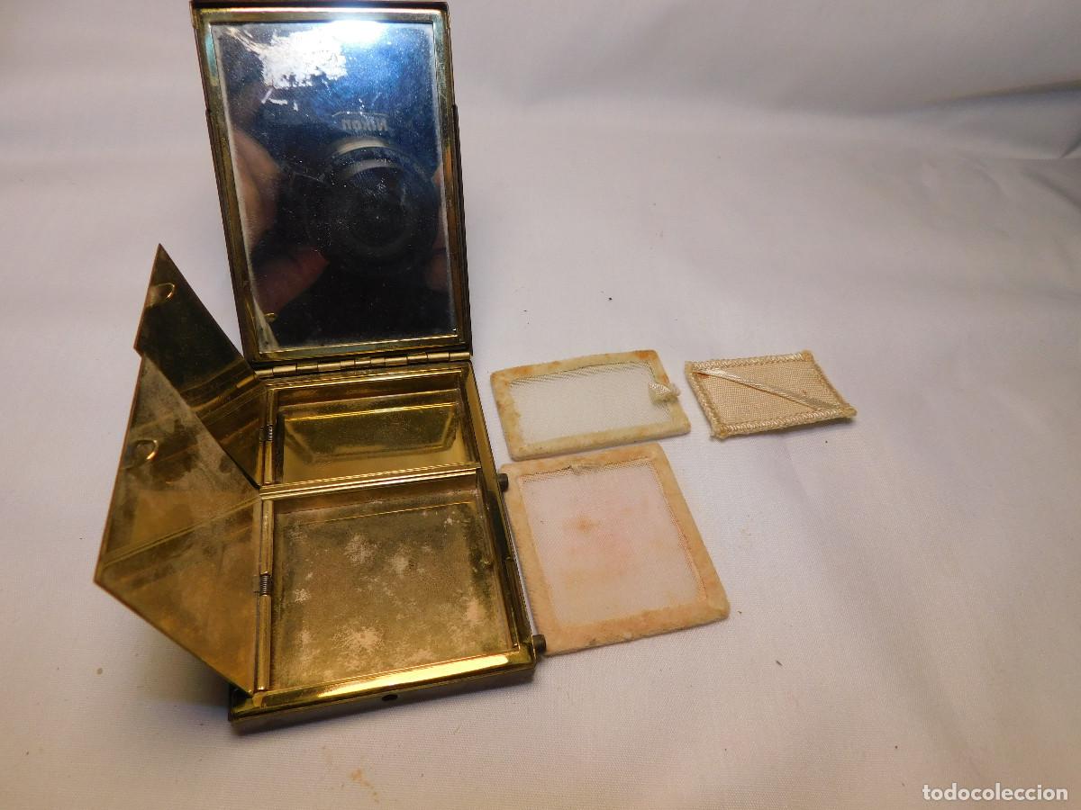 Antig&uuml;edades: Polvera cigarrera esmaltada - Foto 7