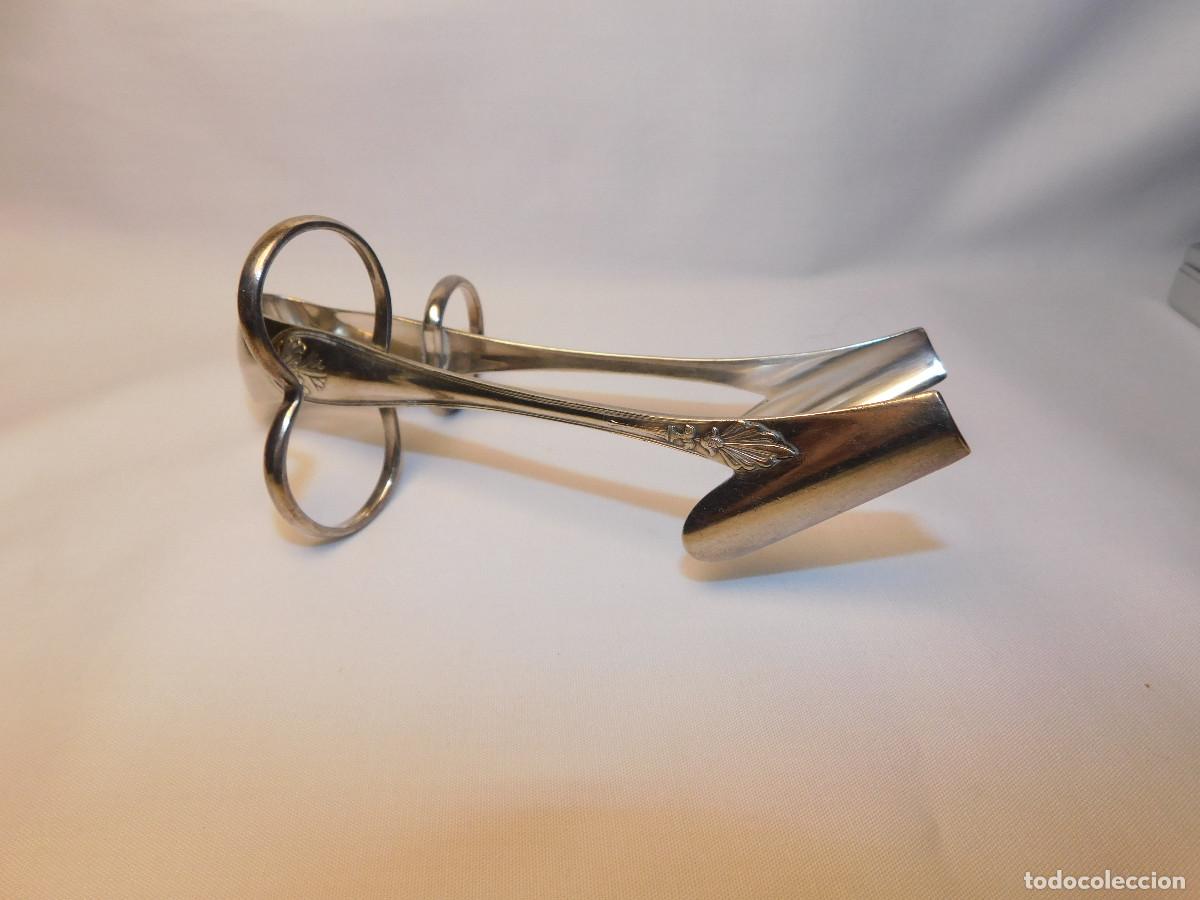Antig&uuml;edades: Pinza de esparragos Christofle Frances - Foto 1