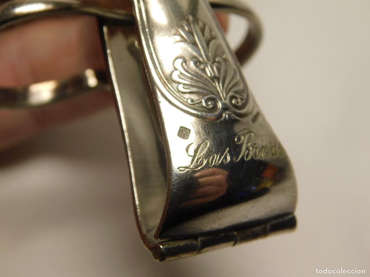 Antig&uuml;edades: Pinza de esparragos Christofle Frances - Foto 4