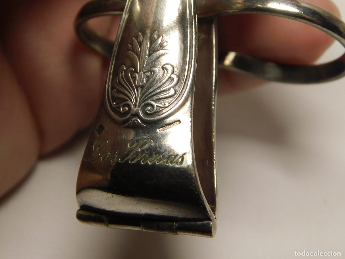 Antig&uuml;edades: Pinza de esparragos Christofle Frances - Foto 5