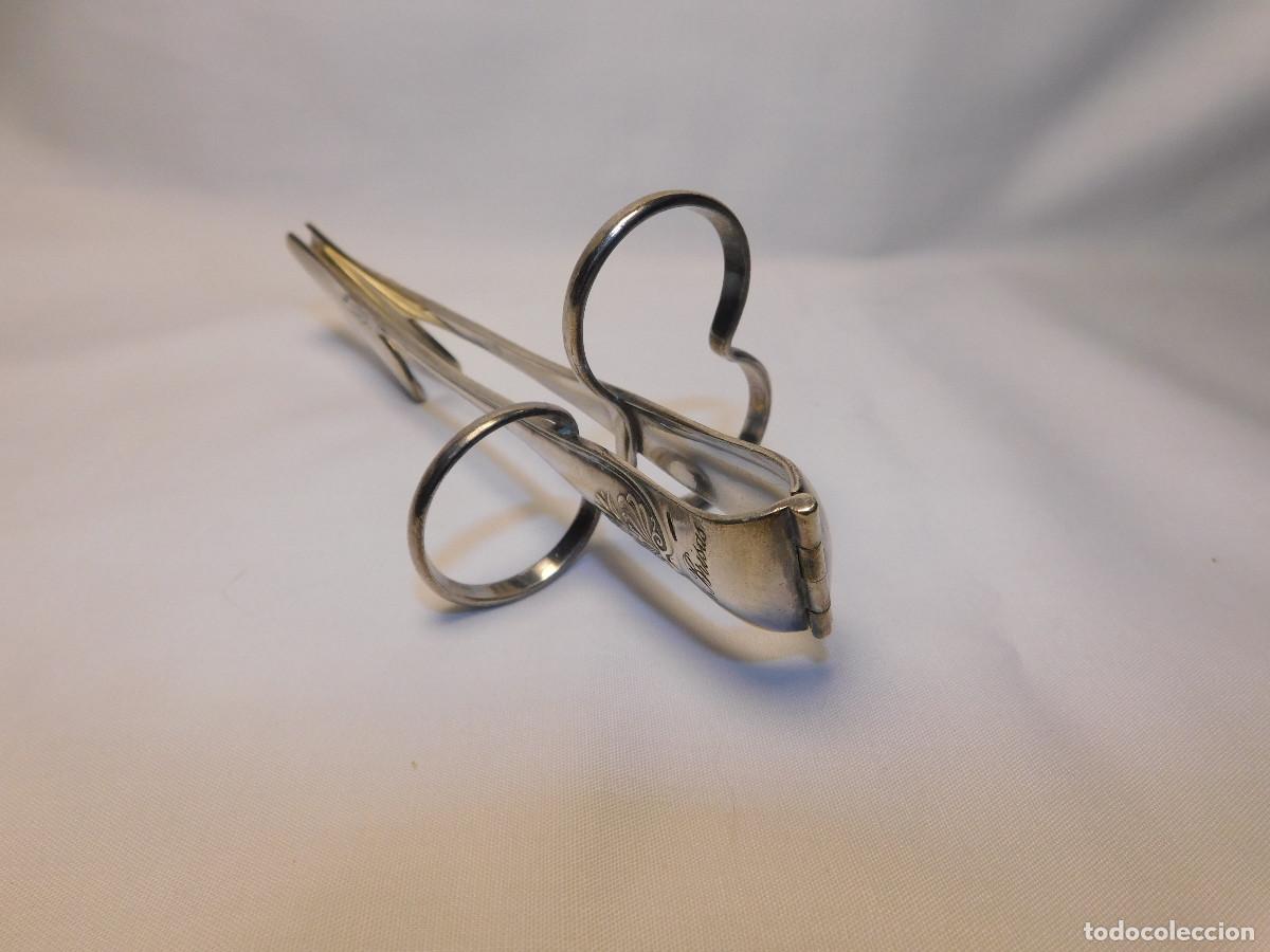 Antig&uuml;edades: Pinza de esparragos Christofle Frances - Foto 6