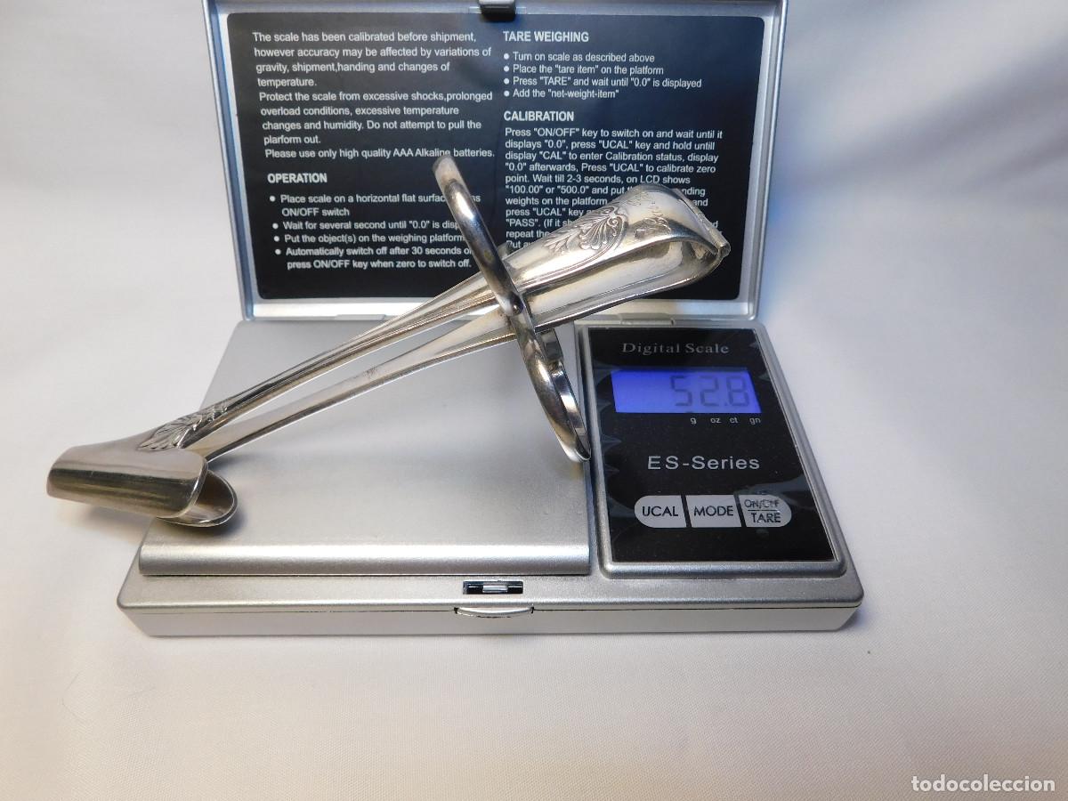 Antig&uuml;edades: Pinza de esparragos Christofle Frances - Foto 7
