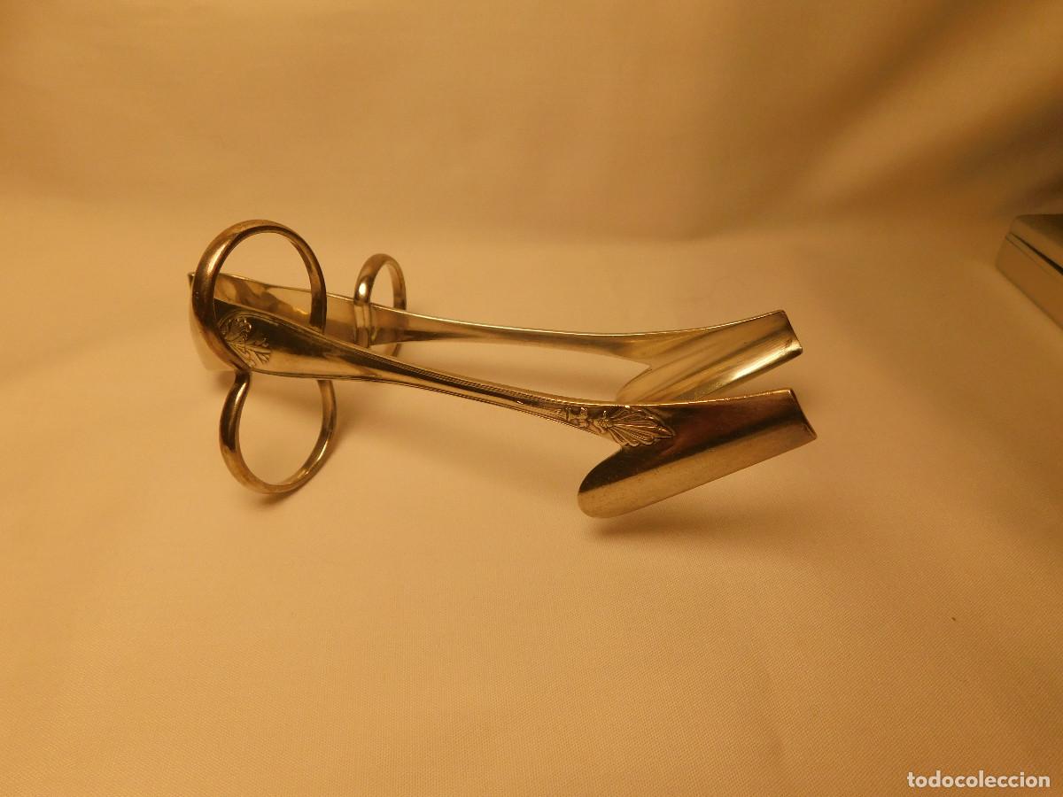 Antig&uuml;edades: Pinza de esparragos Christofle Frances - Foto 8