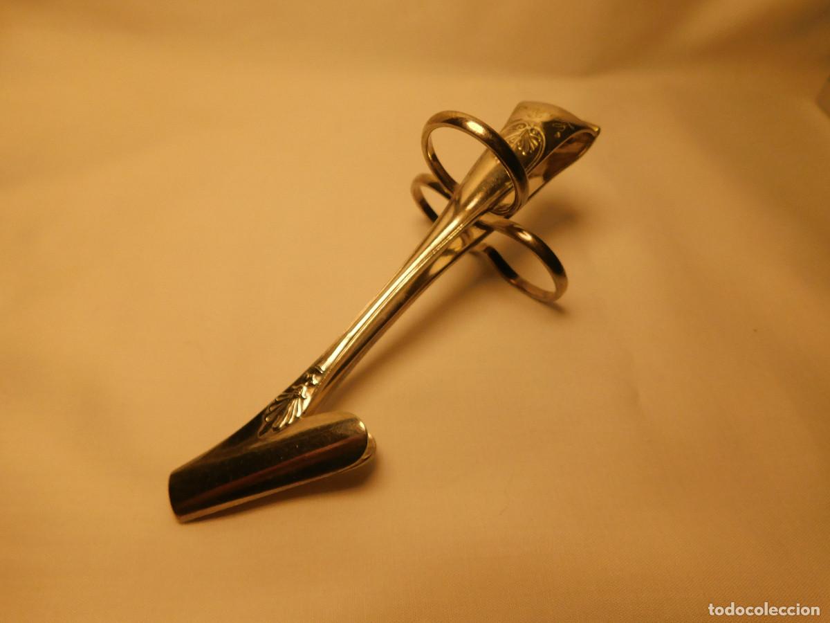 Antig&uuml;edades: Pinza de esparragos Christofle Frances - Foto 9