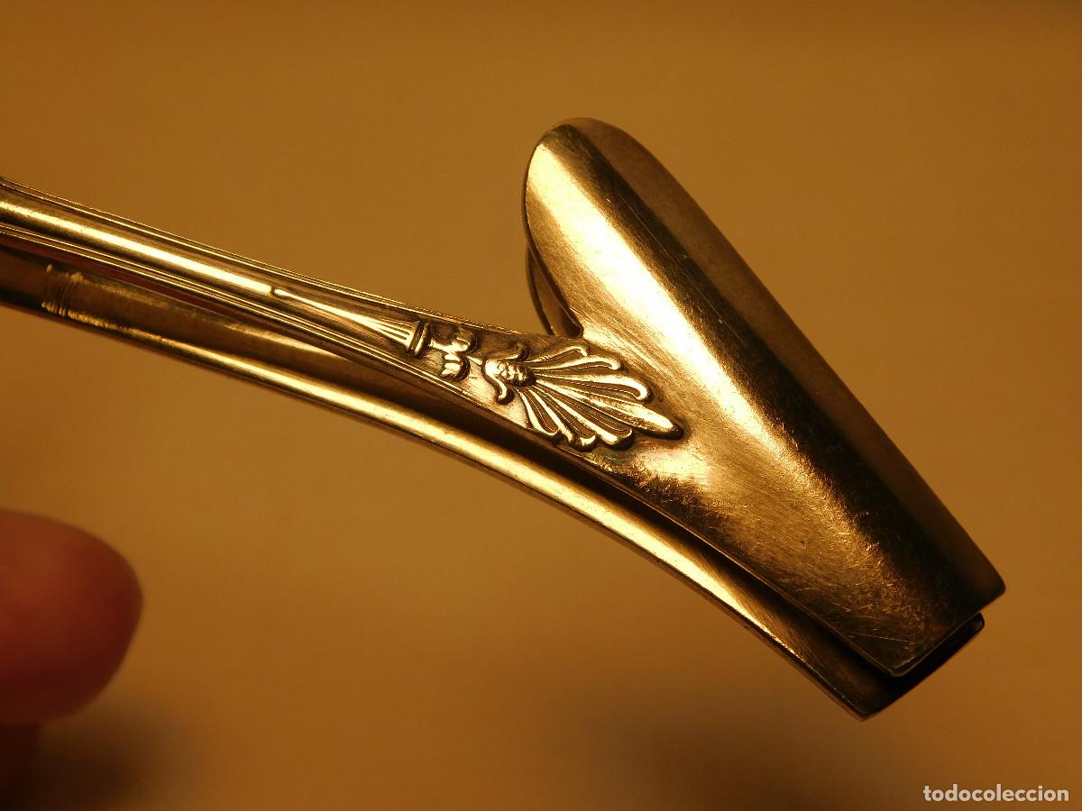 Antig&uuml;edades: Pinza de esparragos Christofle Frances - Foto 10