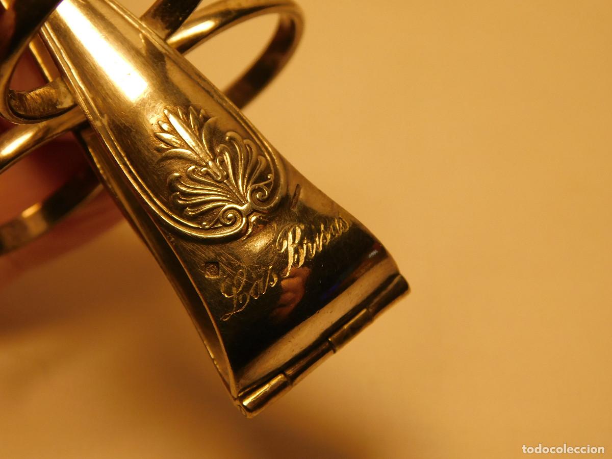 Antig&uuml;edades: Pinza de esparragos Christofle Frances - Foto 11
