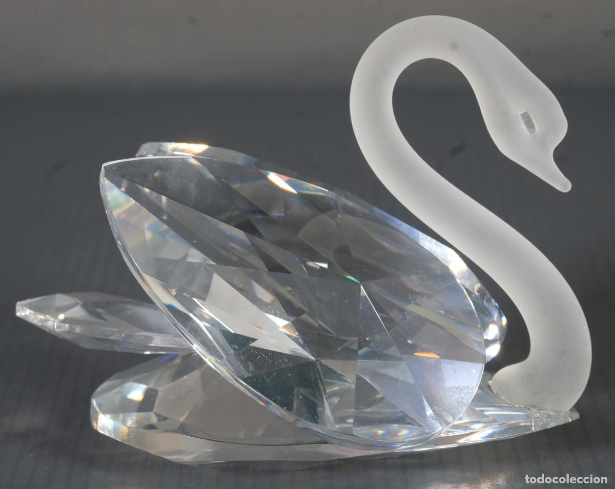Antig&uuml;edades: Cisne en cristal de Swarovski - Foto 1