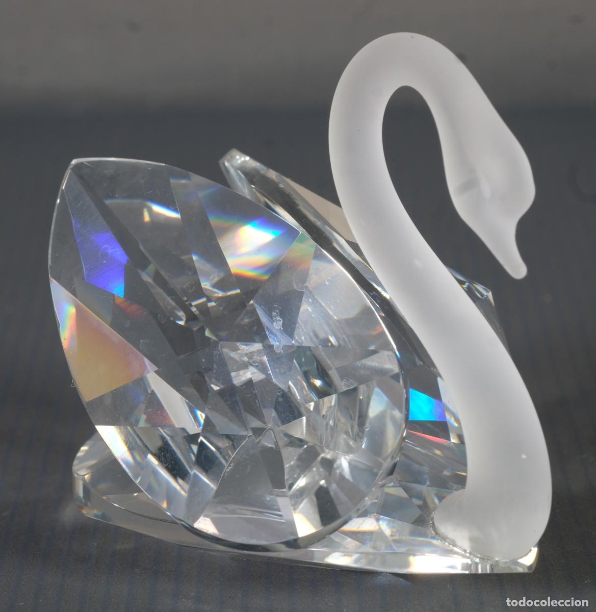 Antig&uuml;edades: Cisne en cristal de Swarovski - Foto 2