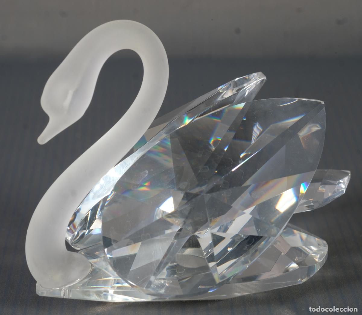Antig&uuml;edades: Cisne en cristal de Swarovski - Foto 3